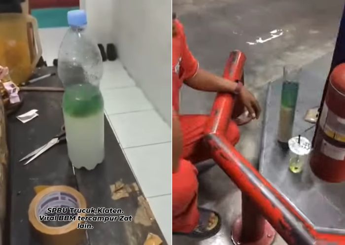 SPBU di Trucuk Klaten disegel lantaran menjual Pertalite tercampur air bikin 12 mobil dan motor mogok