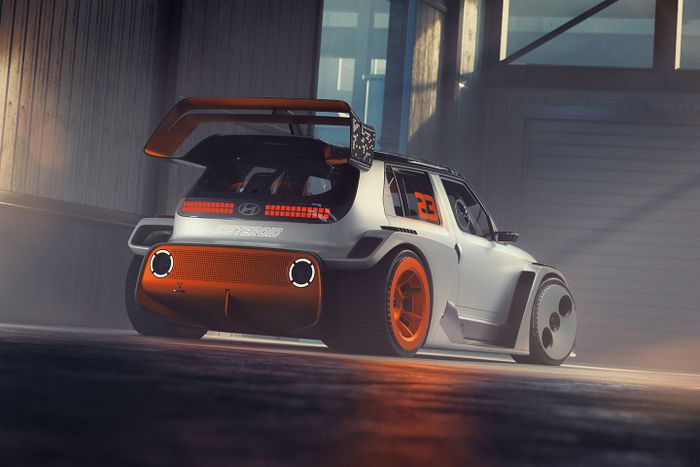 Hyundai Insteroid bawa tampilan Inster ke level selanjutnya dengan kit bodi agresif.