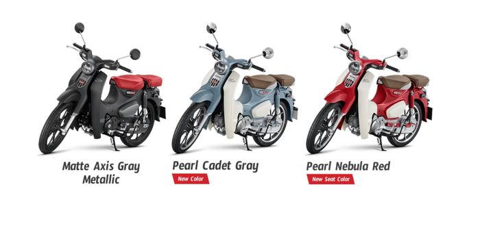 Pilihan warna Super Cub C125