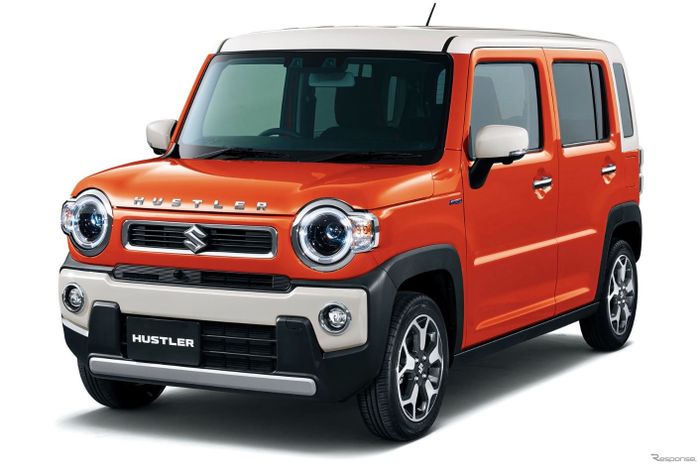 penampakan Suzuki Hustler generasi kedua yang masih beredar di pasar Jepang hingga saat ini