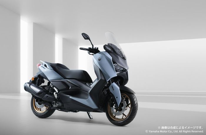 Yamaha XMAX 2025 beredar di pasar Jepang