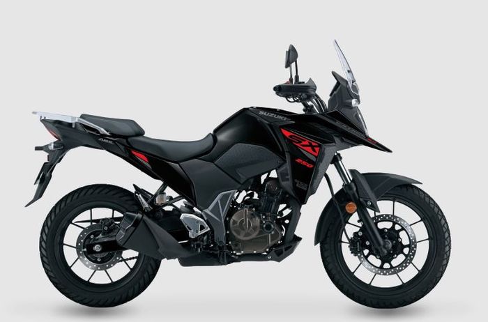 Suzuki V-Strom 250SX Glass Sparkle Black
