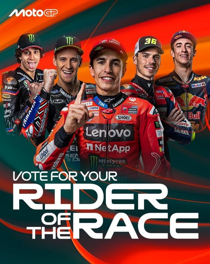 Rider of The Race diluncurkan di MotoGP Spanyol 2025