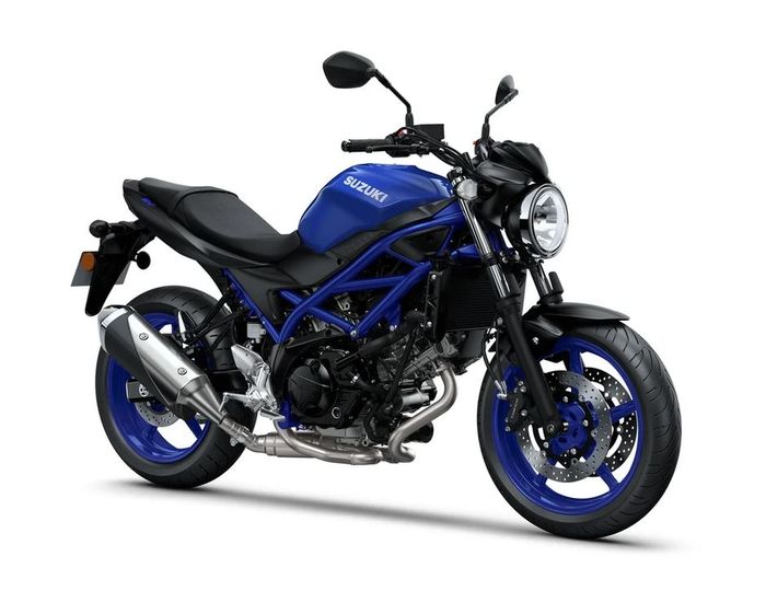 detail tampilan Suzuki SV650 Pearl Vigor Blue/Metallic Mat Black No.2