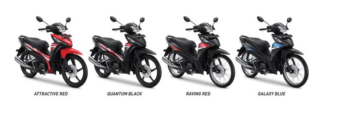 Pilihan warna Honda Revo yang tersedia sekarang