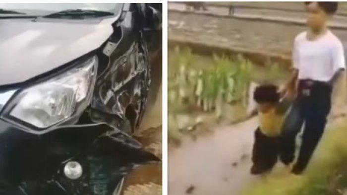Toyota Calya yang dicuri bocil-bocil dari Bandung
