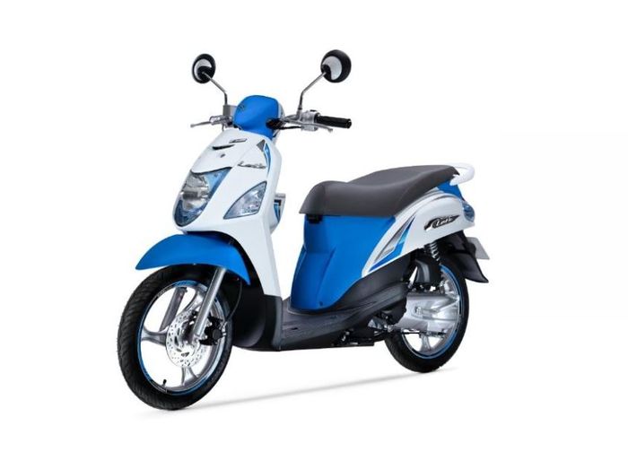 pilihan warna biru Suzuki Let's 2025