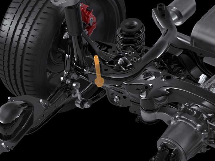 Salah satu baut GR Yaris yang diubah oleh Toyota.