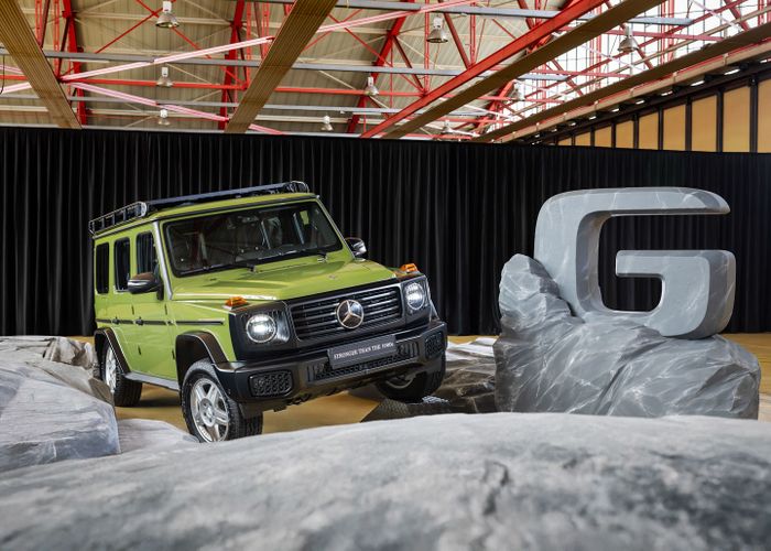 Mercedes-Benz G-Klasse Edition STRONGER THAN THE 1980s.