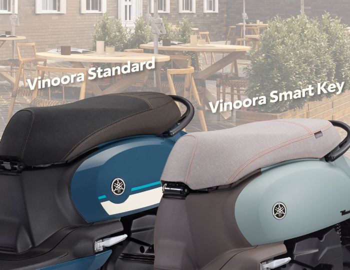 perbedaan dua varian Yamaha Vinoora 125