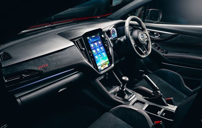 detail dasbor New Subaru WRX tS M/T EyeSight