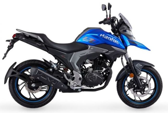 tampak samping Haojue DL160