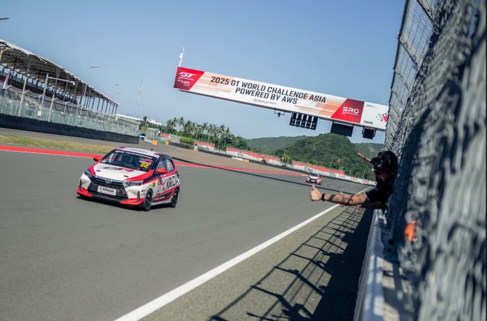 Agya Track Showdown 2025 di Sirkuit Mandalika seri ke-1