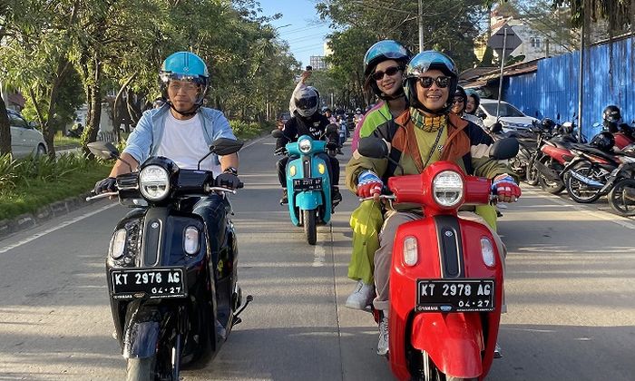 City Touring di gelara Fazzio Modifest 2025 di kota Samarinda, Kalimantan Timur