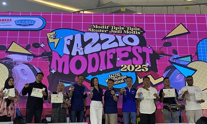 Fazzio Modifest 2025 di kota Samarinda, Kalimantan Timur