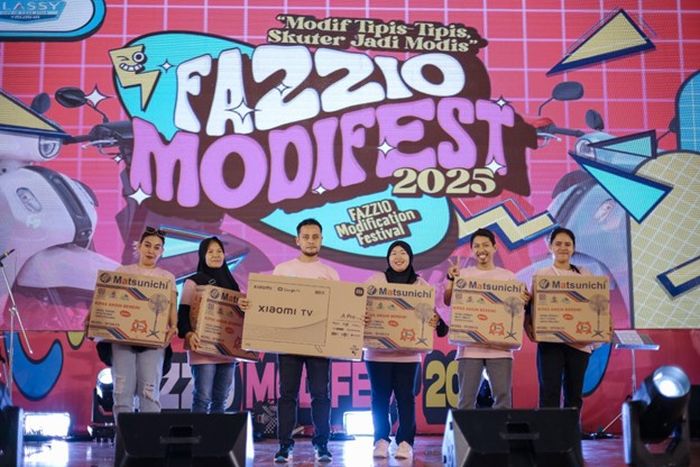 Keseruan Fazzio Modifest Samarinda bersama para penonton 