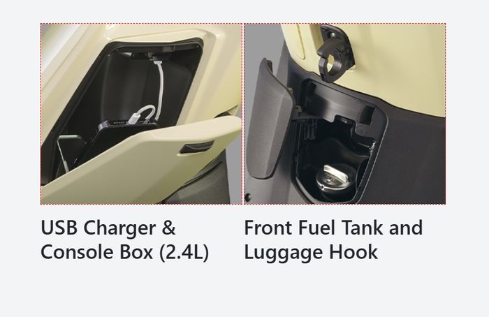 Tangki BBM berada di dek depan