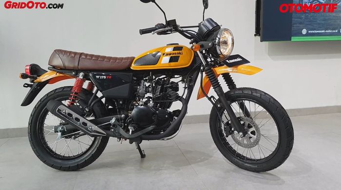 W175TR punya desain khas tracker