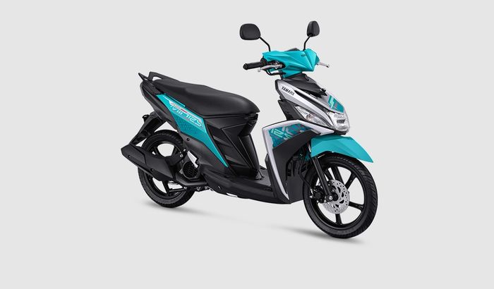 Pilihan warna Metalic Cyan