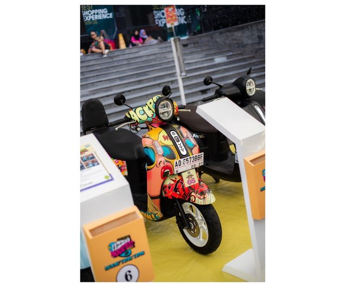 Salah satu motor peserta 