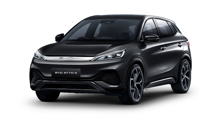 BYD Atto 3 Advanced STD warna Cosmo Black