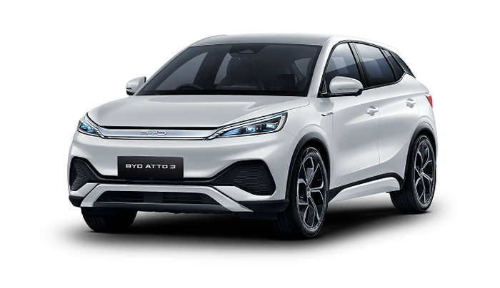 BYD Atto 3 Advanced STD Warna Ski White