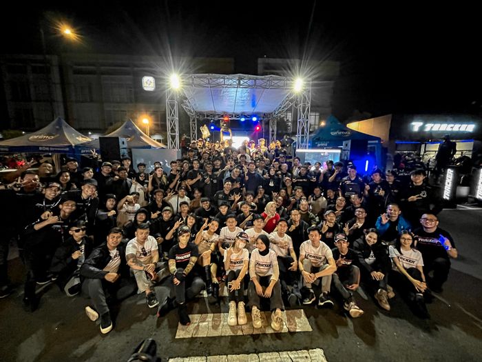 Trackervolution jadi wadah komunitas motor untuk kumpul bersama
