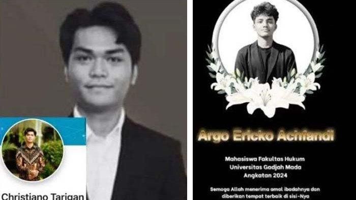Foto (kiri) Christiano Pengarapenta Pengidahan Tarigan pengemudi BMW 320i penabrak Honda Vario 150 tewaskan Argo Ericko Achfandi (kanan)