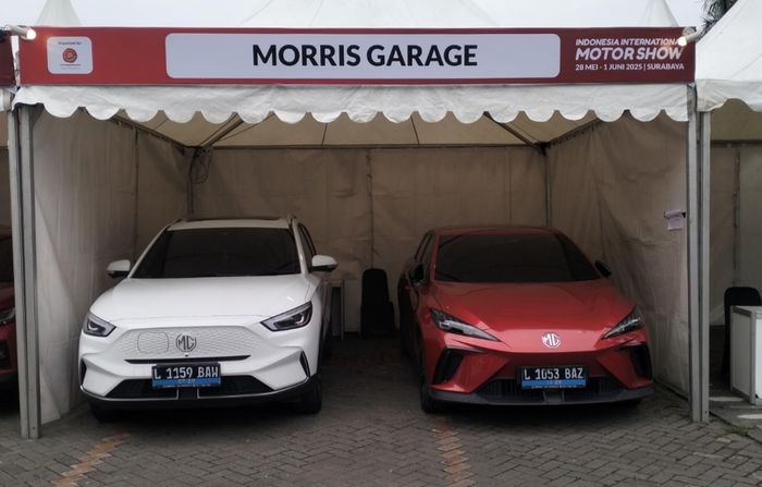 Tersedia unit test drive MG di IIMS Surabaya 2025