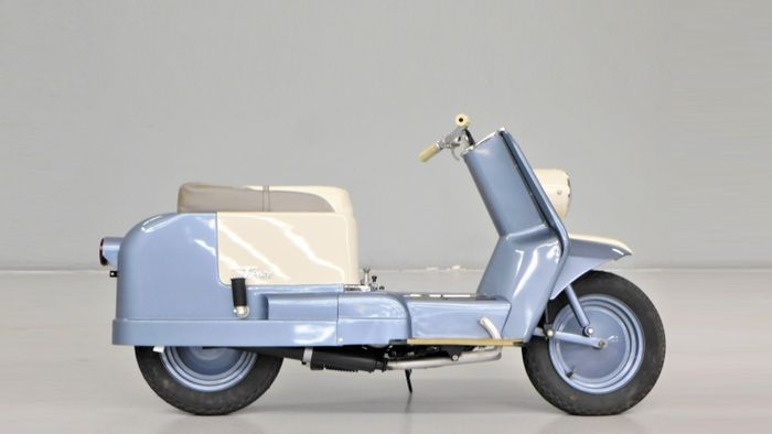 Trooper punya style skuter, beda jauh dari ciri khas Harley-Davidson