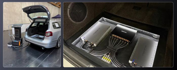 Salah satu kontestan pemenang Expert Limited EMMA Eurofinals 2025 dengan perangkat audio Crescendo