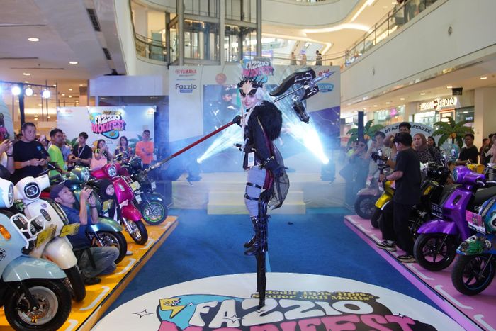 Keseruan Fazzio Cosplay di Fazzio Modifest 2025 Medan.