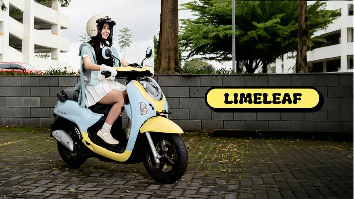 Honda Scoopy Special Edition warna Limeleaf