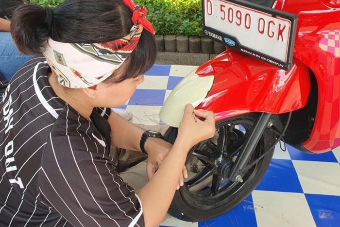 Salah satu karya modifikasi pada Fazzio Modifest 2025.