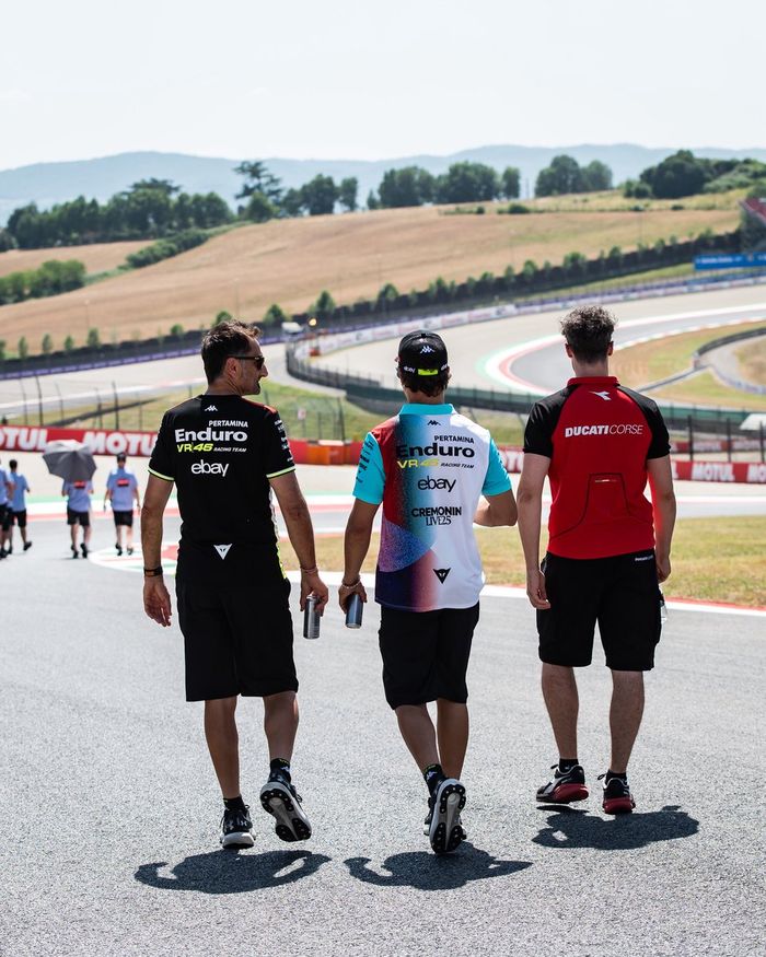 Livery spesial Pertamina Enduro VR46 Racing Team di MotoGP Italia 2025