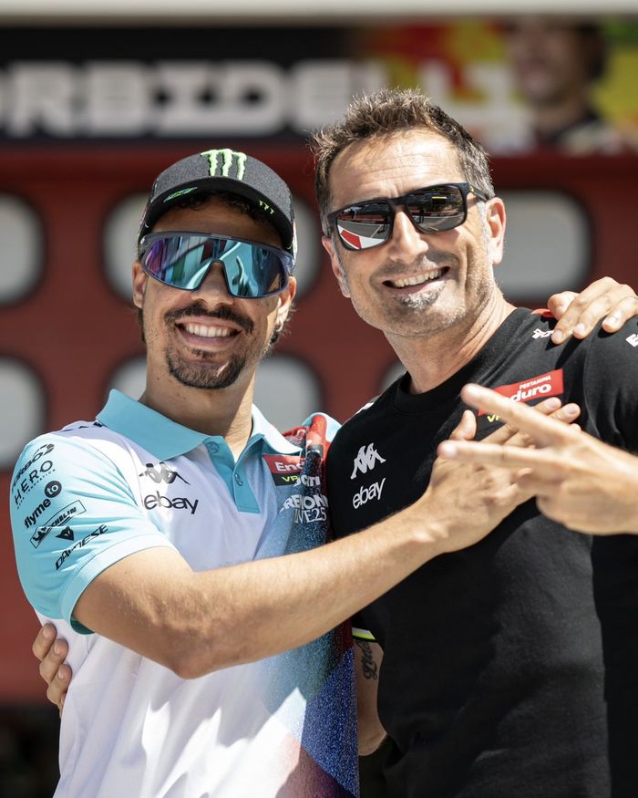 Livery spesial Pertamina Enduro VR46 Racing Team di MotoGP Italia 2025