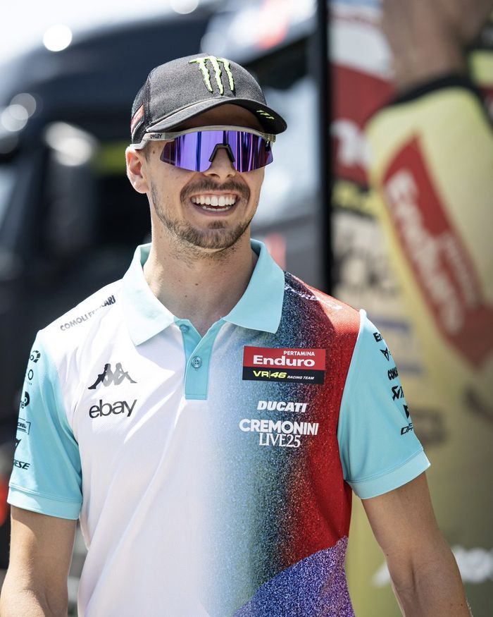 Livery spesial Pertamina Enduro VR46 Racing Team di MotoGP Italia 2025