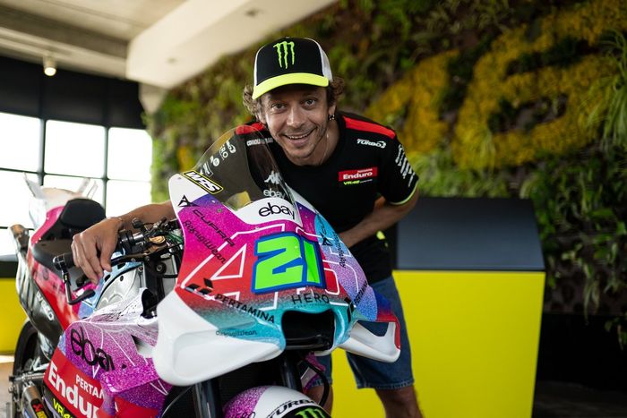 Livery spesial Pertamina Enduro VR46 Racing Team di MotoGP Italia 2025
