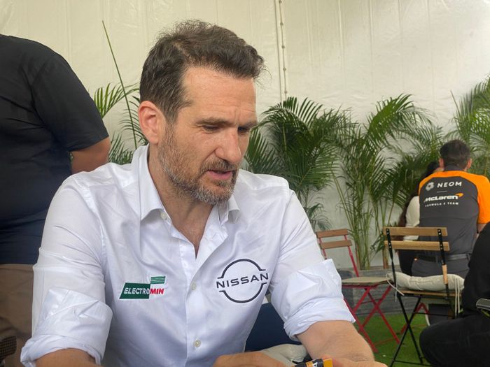 Managing Director &amp; Principal Nissan Formula E Team, Tomasso Volpe 