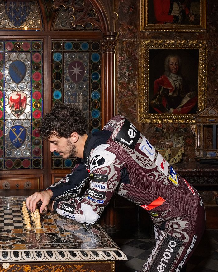 Livery spesial tim Ducati Lenovo di MotoGP Italia 2025