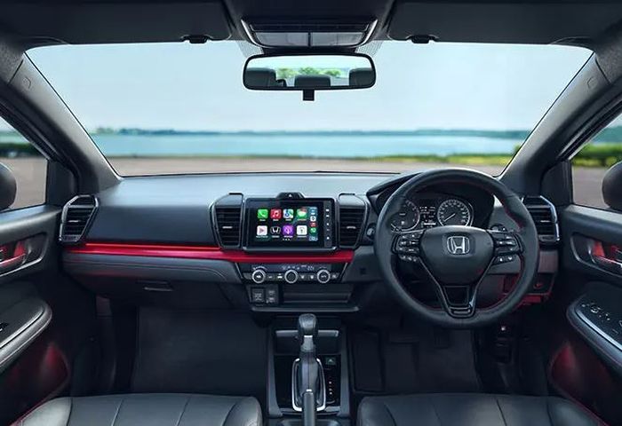 tampilan dasbor Honda City Sport