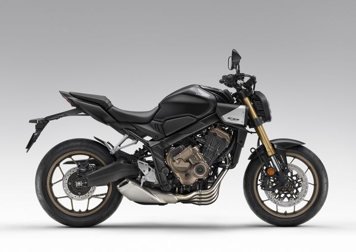 Honda CB650R Matte Gunpowder Black Metallic