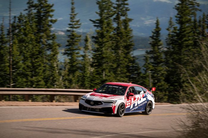 Acura Integra Type S HRC Prototype di Broadmoor Pikes Peak International Hill Climb 2025 Amerika Serikat