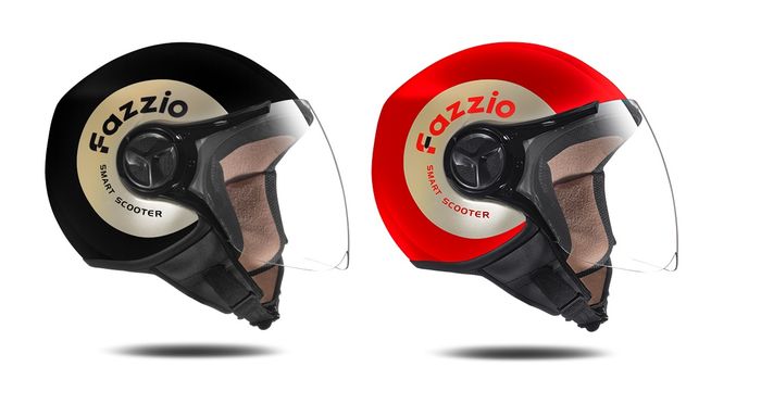 Warna lain helm Fazzio