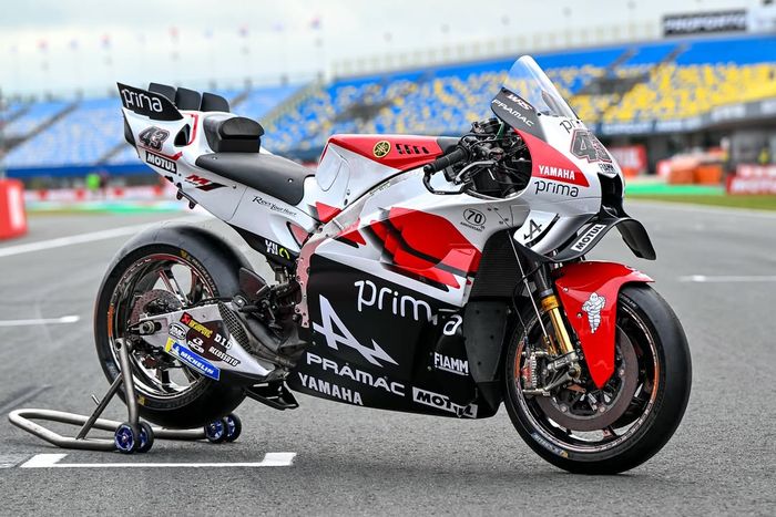 Livery spesial Yamaha di MotoGP Italia 2025
