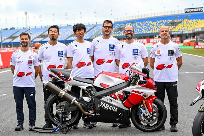 Yamaha YZF-R7 1999, menginspirasi livery spesial Yamaha di MotoGP Italia 2025
