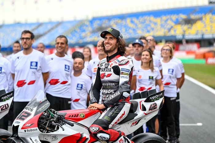 Livery spesial Yamaha di MotoGP Italia 2025