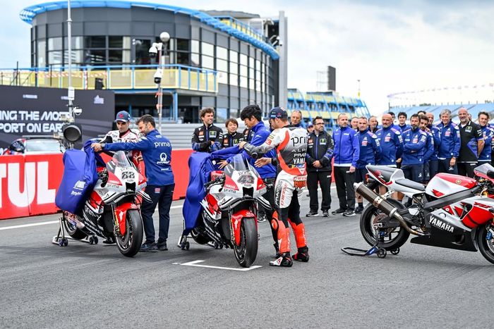 Livery spesial Yamaha di MotoGP Italia 2025