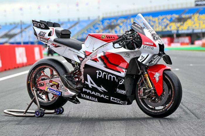 Livery spesial Yamaha di MotoGP Italia 2025