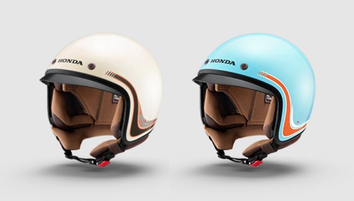Dua pilihan warna helm Scoopy terbaru